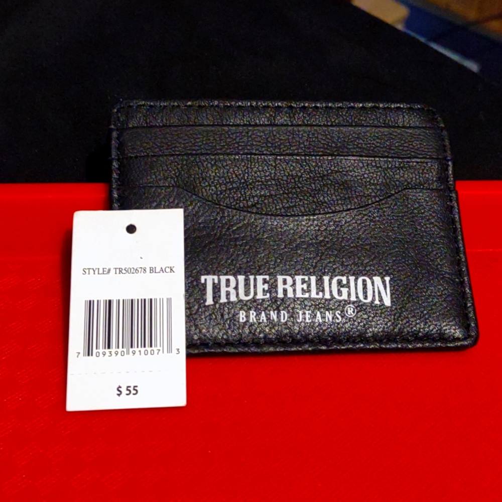 Leather card holder/wallet